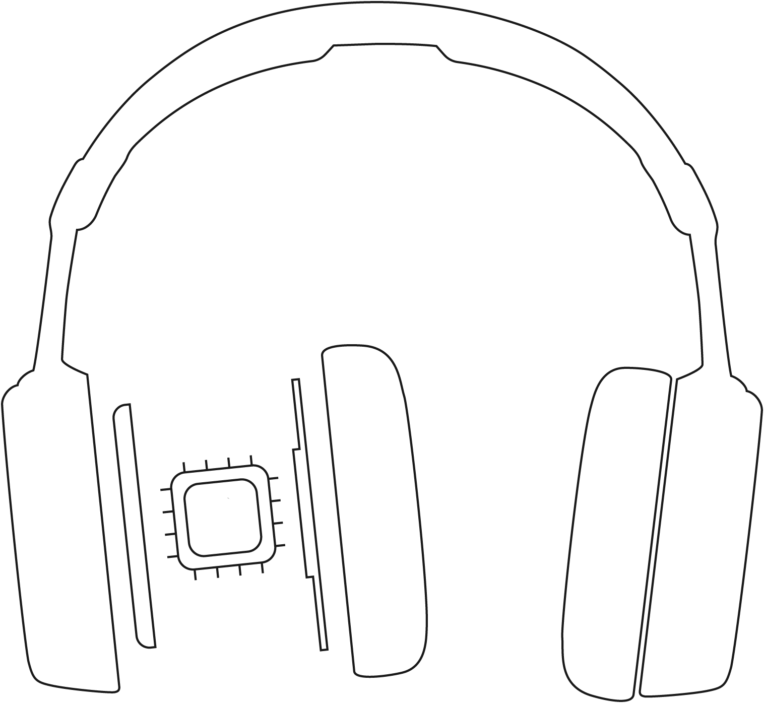 ill-headphone-integrated-chip-medium technology